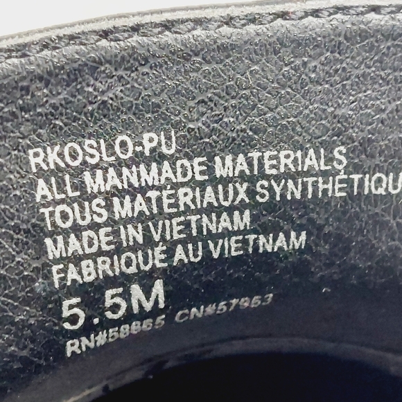 New NORDSTROM RACK Oslo Block Heel Pointed Toe Slip On Snakeskin Pump F887 - Picture 11 of 12